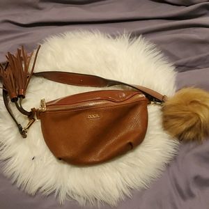 Leather fanny pack